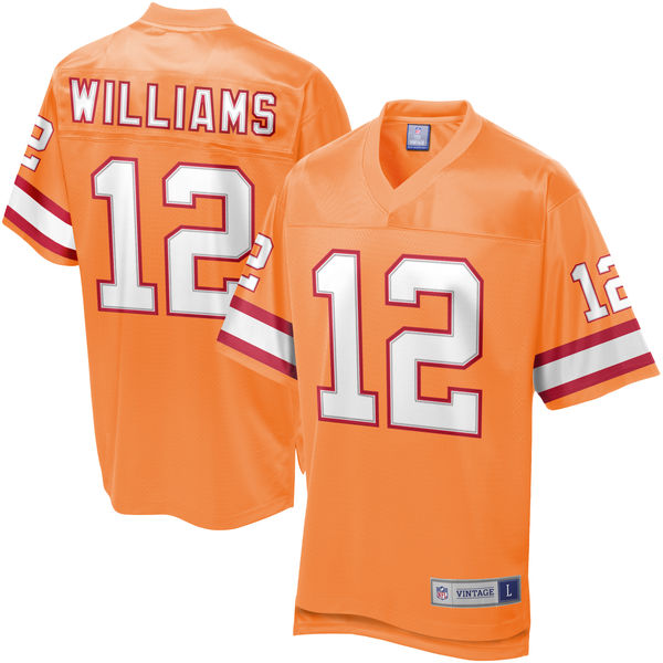 Men's Tampa Bay Buccaneers Doug Williams Pro Line Orange Retired Player Jersey