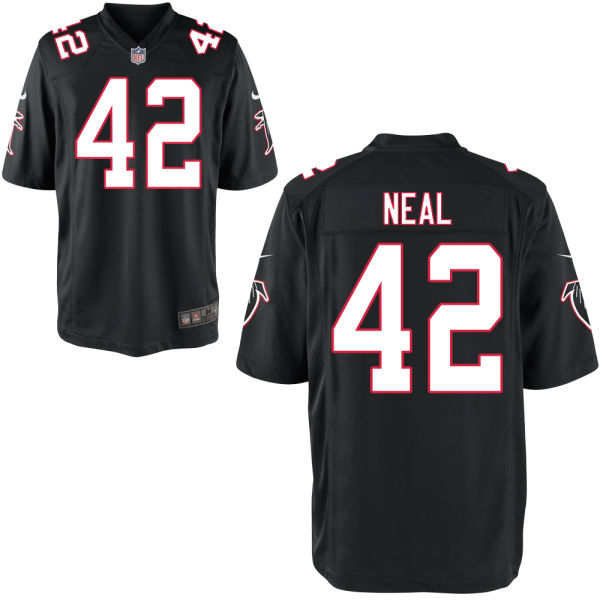 Nike Men's Atlanta Falcons #42 Keanu Neal Throwback Game Jersey