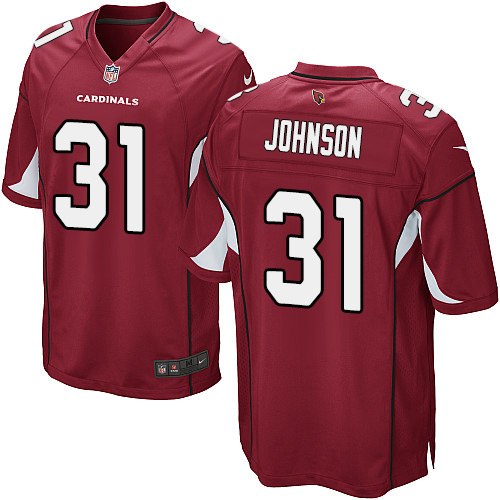 Game David Johnson Youth Jersey - Arizona Cardinals #31 Home Red NFL