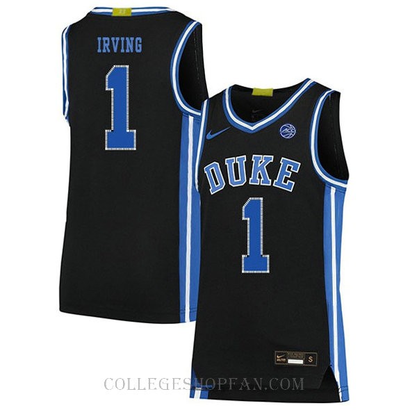 Kyrie Irving Duke Blue Devils #1 Swingman College Basketball Mens Jersey Black