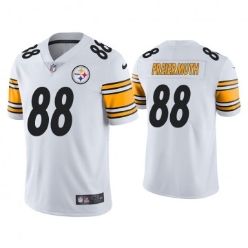 Pat Freiermuth Jersey White Steelers Vapor Limited Men