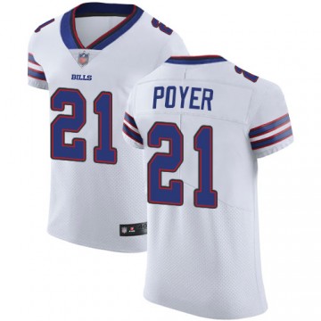 Men Buffalo Bills Jersey Jordan Poyer Elite Vapor Untouchable White