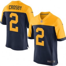 Mason Crosby Jersey Green Bay Packers #2 Navy Blue New Elite Alternate