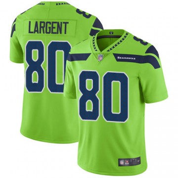 #80 Steve Largent Jersey Seattle Seahawks Green Limited Rush