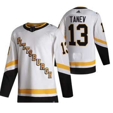 Brandon Tanev Penguins Jersey Alternate 2020-21 Retro #13 Reverse White Men's