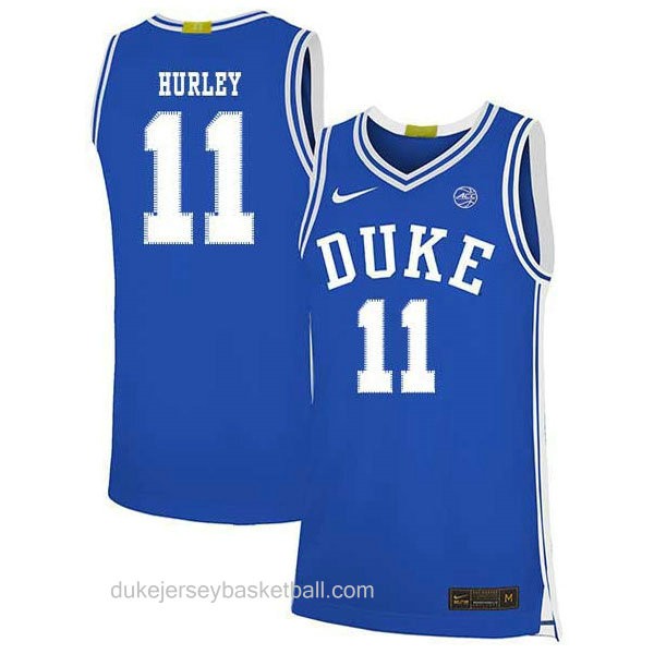 Womens Bobby Hurley Duke Blue Devils #11 Limited Blue Colleage Basketball Jersey