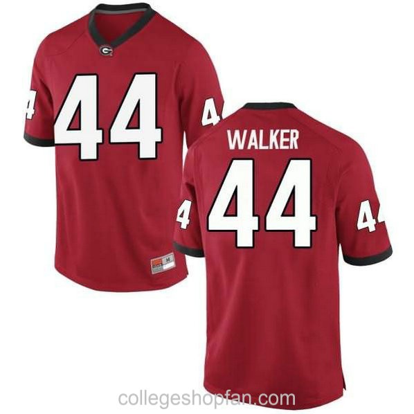 Womens Travon Walker Georgia Bulldogs Uga #44 Limited Red Football College Jersey