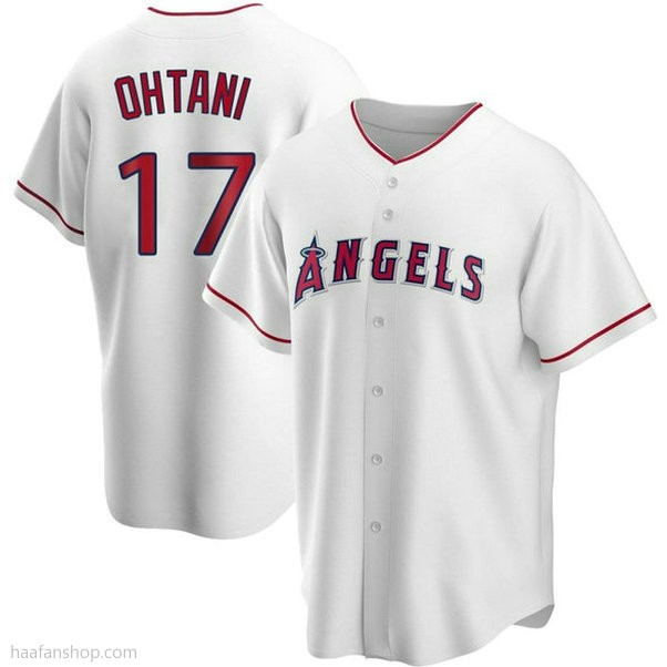 Youth Shohei Ohtani Los Angeles Angels Of Anaheim Authentic White Home Jersey